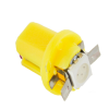 B8.5D led műszerfal izzó 1 smd sárga DC12V