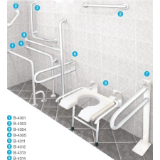 B-4303 Egyenes Kapaszkodó 70cm gyógyászati segédeszköz