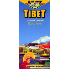 B &amp; B Tibet térkép B &amp; B 1:1 500 000 térkép