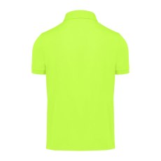 B&C 60 fokon mosható férfi galléros rövid ujjú póló O38, Lime-S