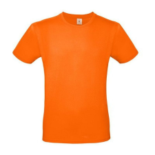 B&amp;C B02E unisex rövid ujjú póló, orange - L férfi póló
