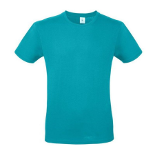 B&C B02E unisex rövid ujjú póló, real turqoise - XL férfi póló