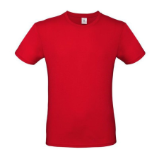 B&amp;C B02E unisex rövid ujjú póló, red férfi póló