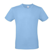B&amp;C B02E unisex rövid ujjú póló, sky blue - XL férfi póló