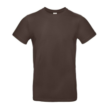 B&C B04E Exant 190 kereknyakú póló, brown - 2XL férfi póló