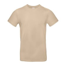 B&C B04E Exant 190 kereknyakú póló, sand - XL férfi póló