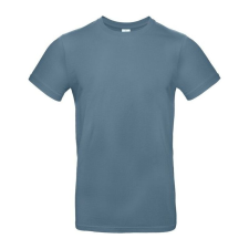 B&C B04E Exant 190 kereknyakú póló, stone blue - 2XL férfi póló