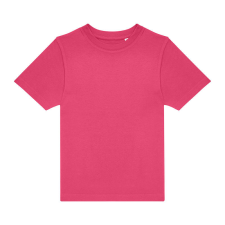 B&amp;C gyerek rövid ujjú, környakas póló B07E, Fuchsia-9/11 gyerek póló