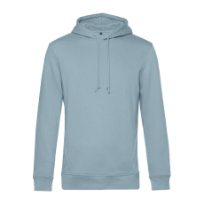 B&C kapucnis férfi pulóver kétoldali zsebekkel O78, Blue Fog-2XL