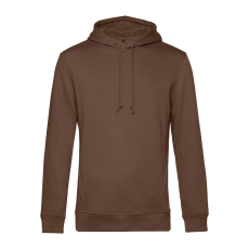 B&C kapucnis férfi pulóver kétoldali zsebekkel O78, Mocha Brown-M