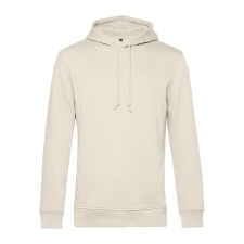 B&C kapucnis férfi pulóver kétoldali zsebekkel O78, Off White-XL férfi pulóver, kardigán