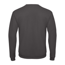 B&amp;C kereknyakú férfi pulóver O46, Anthracite-XL férfi pulóver, kardigán