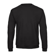 B&C kereknyakú férfi pulóver O46, Black-L