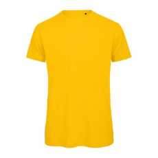 B&C lezser szabású minősített biopamut férfi póló BD62, Gold-3XL