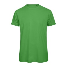 B&C lezser szabású minősített biopamut férfi póló BD62, Real Green-S