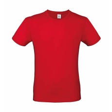 B and C Csomag akciós póló (minimum 3 db) Férfi rövid ujjú póló B&C #E150 T-Shirt -M, Piros