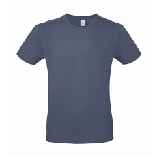 B and C Csomag akciós póló (minimum 3 db) Férfi rövid ujjú póló B&C #E150 T-Shirt -S, Farmer kék (Denim)