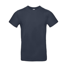 B and C Csomag akciós póló (minimum 3 db) Férfi rövid ujjú póló B&C #E190 T-Shirt -2XL, Sötétkék (navy)