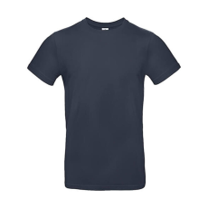 B and C Csomag akciós póló (minimum 3 db) Férfi rövid ujjú póló B&C #E190 T-Shirt -4XL, Sötétkék (navy)