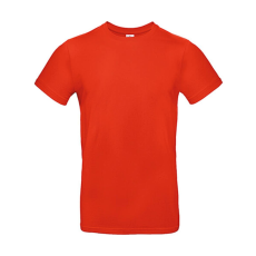 B and C Csomag akciós póló (minimum 3 db) Férfi rövid ujjú póló B&C #E190 T-Shirt -L, Tűzpiros
