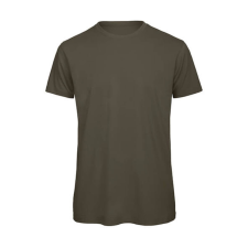 B and C Csomag akciós póló (minimum 3 db) Férfi rövid ujjú póló B&amp;C Inspire T/men T-Shirt -M, Khaki zöld férfi póló