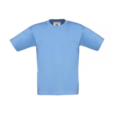 B and C Csomag akciós póló (minimum 3 db) Gyerek rövid ujjú póló B and C Exact 150/kids T-Shirt 12/14 (152/164), Ég kék