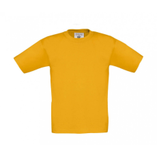B and C Csomag akciós póló (minimum 3 db) Gyerek rövid ujjú póló B and C Exact 150/kids T-Shirt 5/6 (110/116), Aranysárga