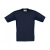 B and C Csomag akciós póló (minimum 3 db) Gyerek rövid ujjú póló B and C Exact 190/kids T-Shirt 3/4 (98/104), Sötétkék (navy)