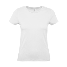 B and C Csomag akciós póló (minimum 5 db) Női rövid ujjú póló B&C #E150 /women T-Shirt -L, Fehér