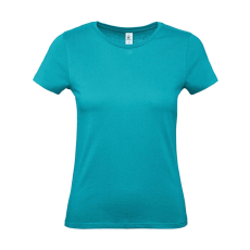 B and C Csomag akciós póló (minimum 5 db) Női rövid ujjú póló B&C #E150 /women T-Shirt -XS, Igazi türkizkék