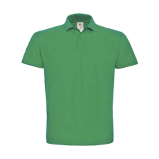 B and C Férfi galléros póló rövid ujjú B&C Piqué Polo Shirt - PUI10 - L, Kelly zöld