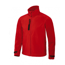B and C Férfi kabát B and C X-Lite Softshell/men Jacket 3XL, Mély piros férfi kabát, dzseki