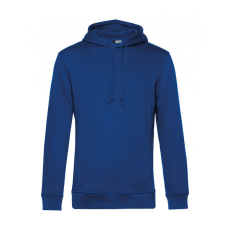 B and C Férfi kapucnis hosszú ujjú organikus pulóver B and C Organic Hooded L, Királykék