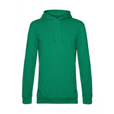 B and C Férfi kapucnis hosszú ujjú pulóver B and C #Hoodie French Terry 3XL, Kelly zöld
