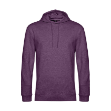 B and C Férfi kapucnis hosszú ujjú pulóver B and C #Hoodie French Terry S, Heather Lila férfi pulóver, kardigán