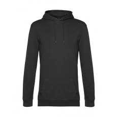 B and C Férfi kapucnis hosszú ujjú pulóver B and C #Hoodie French Terry XL, Aszfalt szürke