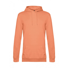 B and C Férfi kapucnis hosszú ujjú pulóver B and C #Hoodie French Terry XL, Melon Narancssárga