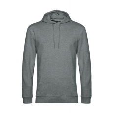 B and C Férfi kapucnis hosszú ujjú pulóver B and C #Hoodie French Terry XS, Heather Mid Szürke