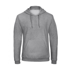 B and C Férfi kapucnis hosszú ujjú pulóver B and C ID.203 50/50 Hooded Sweatshirt Unisex L, Heather szürke