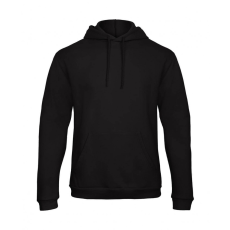 B and C Férfi kapucnis hosszú ujjú pulóver B and C ID.203 50/50 Hooded Sweatshirt Unisex M, Fekete