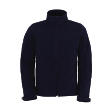 B and C Férfi kapucnis kabát B and C Hooded Softshell/men 3XL, Sötétkék (navy) férfi kabát, dzseki