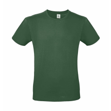 B and C Férfi rövid ujjú póló B&amp;C #E150 T-Shirt -2XL, Sötétzöld férfi póló