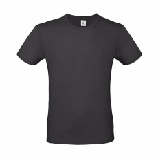 B and C Férfi rövid ujjú póló B&C #E150 T-Shirt -3XL, Teljesen fekete