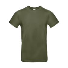 B and C Férfi rövid ujjú póló B&amp;C #E190 T-Shirt -L, Városi khaki férfi póló