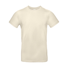 B and C Férfi rövid ujjú póló B&C #E190 T-Shirt -XL, Naturál