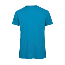B and C Férfi rövid ujjú póló B&C Inspire T/men T-Shirt -M, Atoll kék