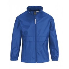 B and C Gyerek kapucnis széldzseki B & C Sirocco/kids Windbreaker -9/11 (134/146), Királykék