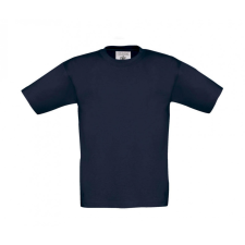 B and C Gyerek rövid ujjú póló B and C Exact 150/kids T-Shirt 1/2 (86-92), Sötétkék (navy) gyerek póló