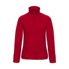 B and C Női hosszú ujjú polár B and C ID.501/women Micro Fleece Full Zip XL, Piros női dzseki, kabát