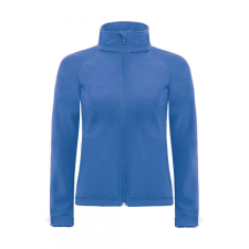 B and C Női kapucnis kabát B and C Hooded Softshell/women XL, Azur kék női dzseki, kabát